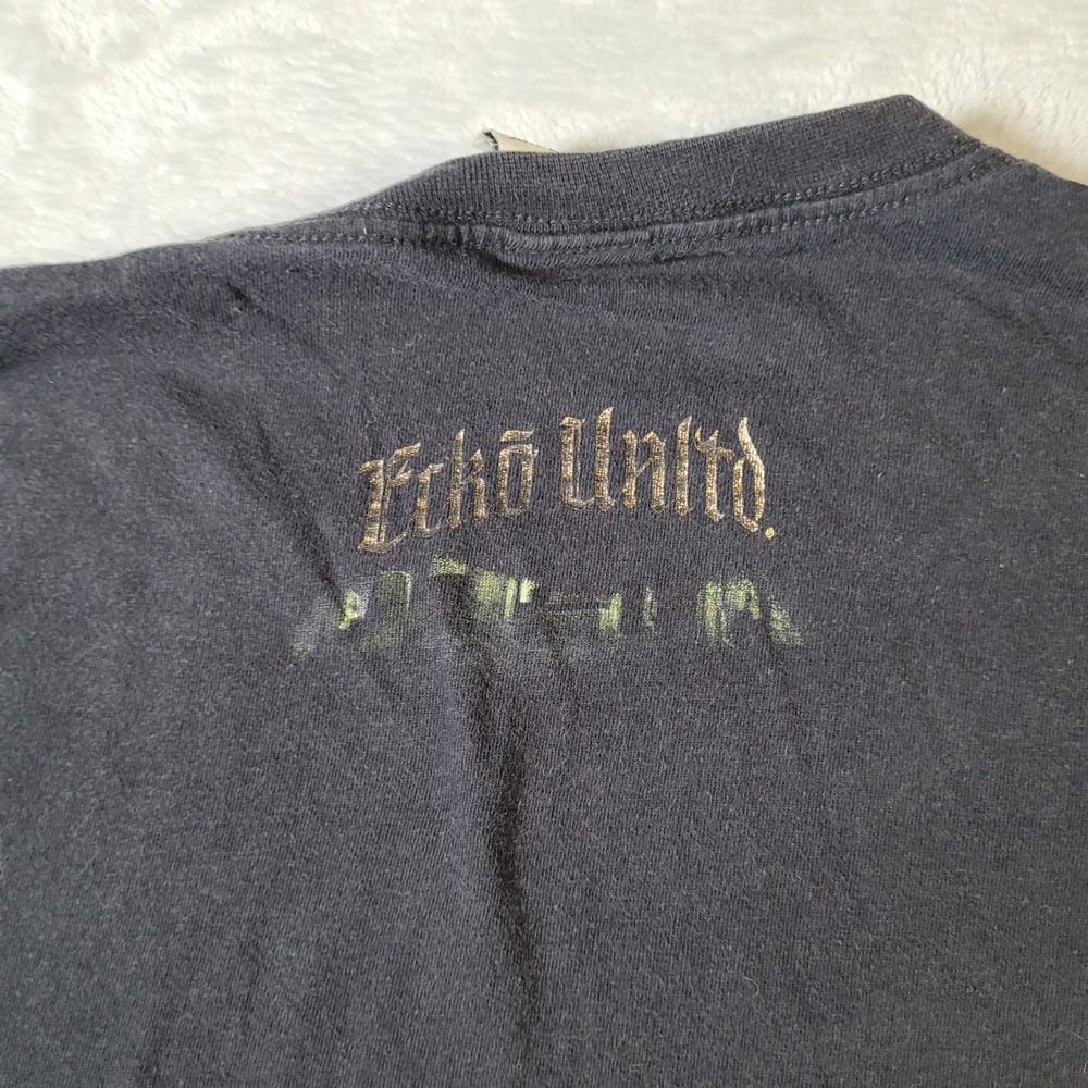 Ecko Unltd T-Shirt Mens XL Black Graphic Print Streetwear Urban Cotton Tee - Picture 13 of 13